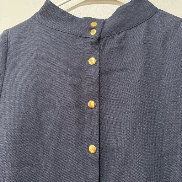 Lauren moffatt linen/ wool blend dress 8 - Picture 6 of 9